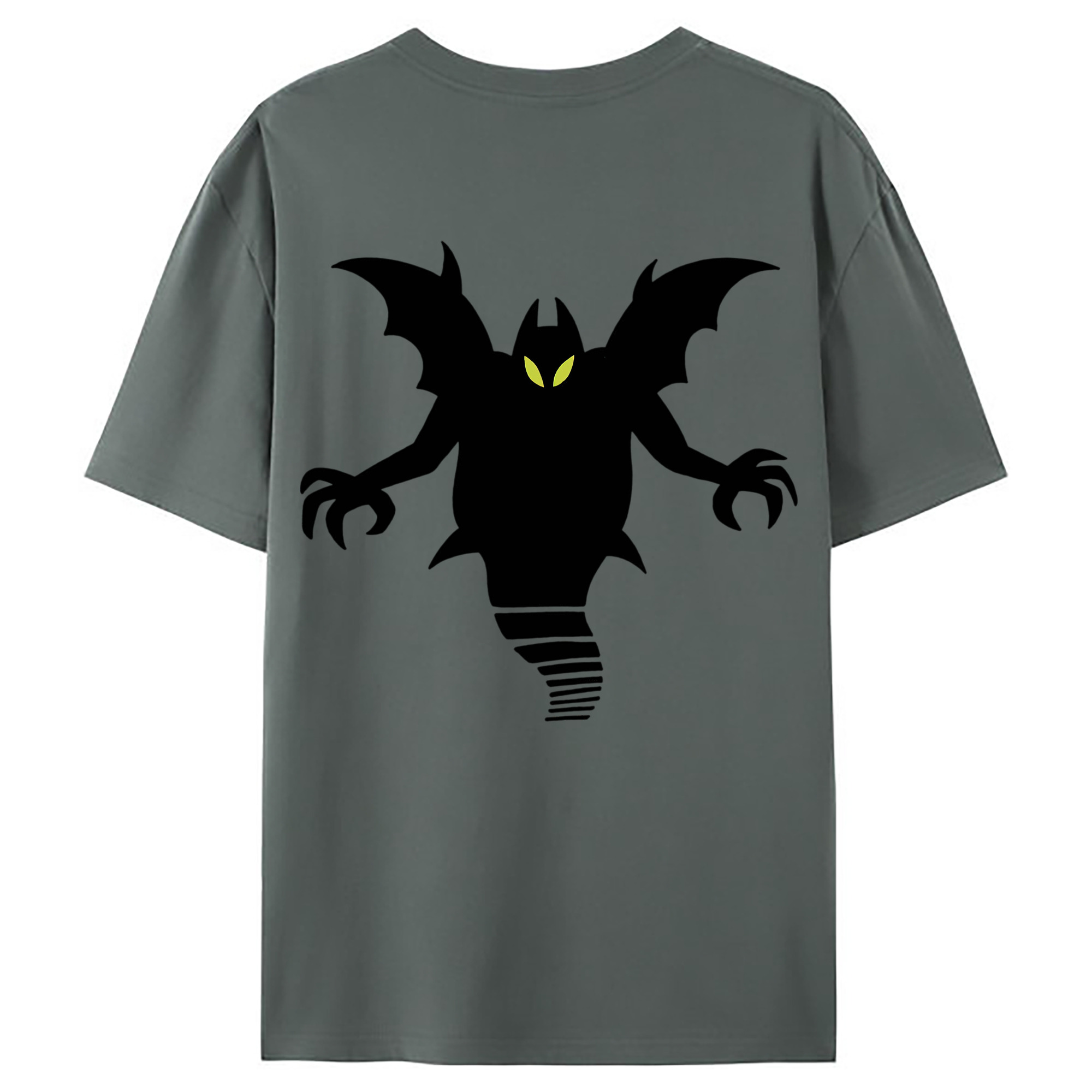 （画像用） ドラゴンクエスト Doragon Kuesuto Dragon Quest 綿100％ メンズ半袖Tシャツ（バックプリント） 通気性